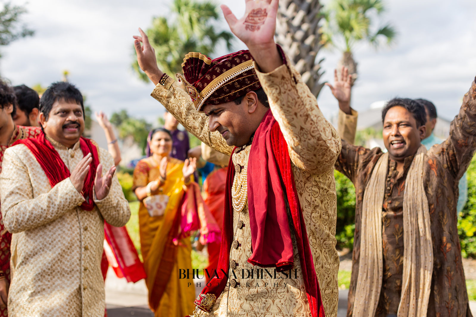 Horseshoe Bay Resort Indian Wedding || Outdoor South Indian Wedding