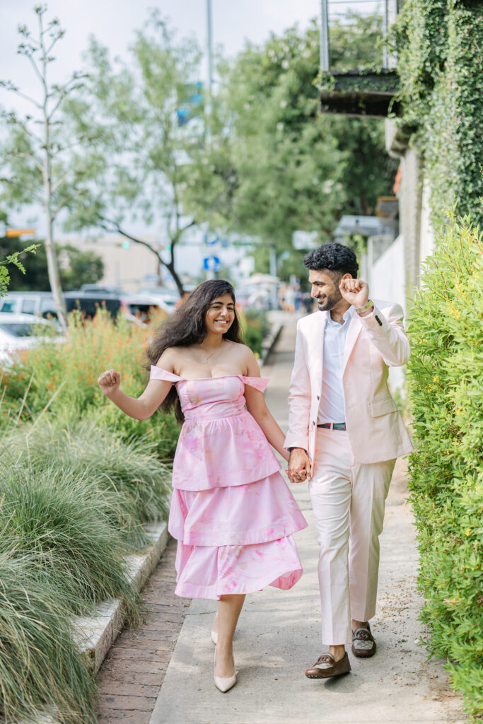 South Congress engagement session Austin