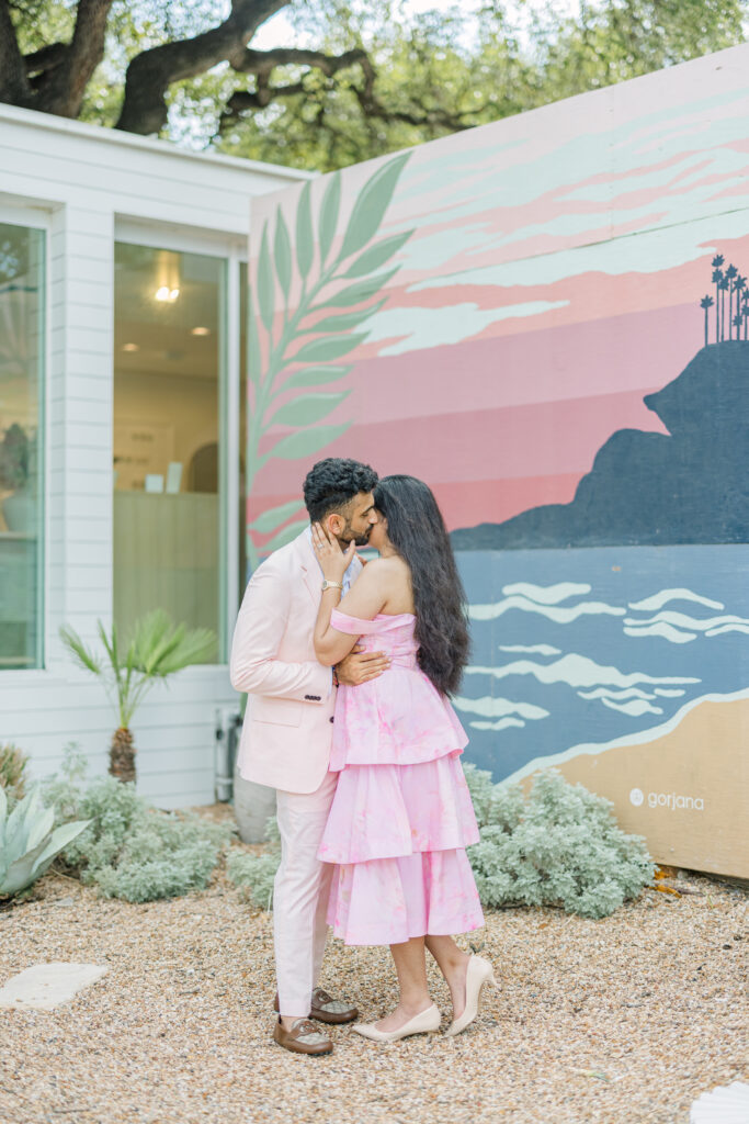 South Congress engagement session Austin