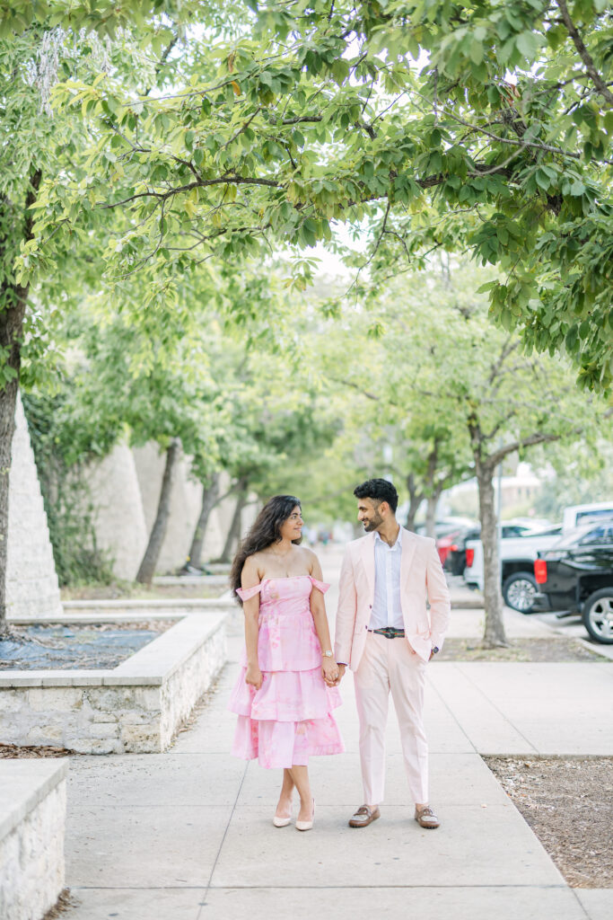 South Congress engagement session Austin