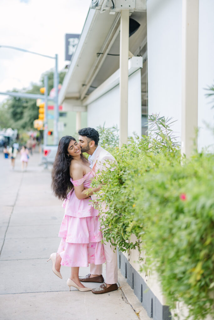 South Congress engagement session Austin